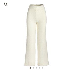 SKIMS Cozy Knit Pants - Bone S/M